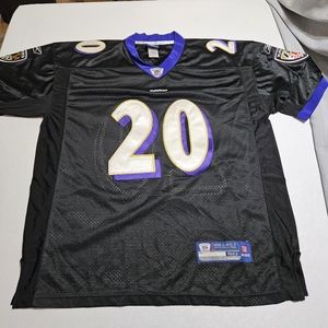 REEBOK Onfield Baltimore Ravens Ed Reed BLACK  NFL Jersey Men’s Suze 50